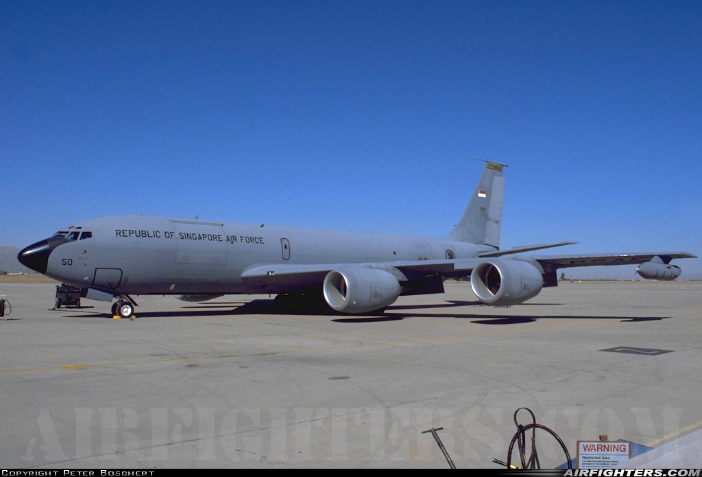Singapore - Air Force Boeing KC-135R Stratotanker (717-148) 750 at Glendale (Phoenix) - Luke AFB (LUF / KLUF), USA