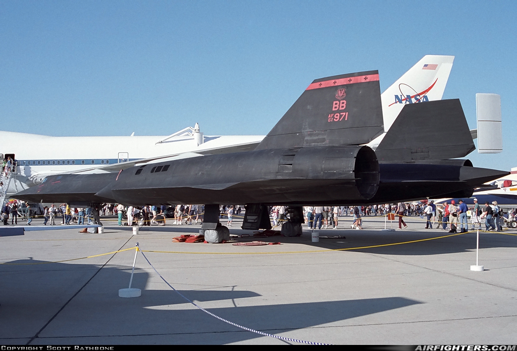 USA - Air Force Lockheed SR-71A Blackbird 61-7971 at Edwards - AFB (EDW / KEDW), USA