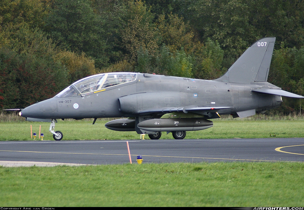 Finland - Air Force British Aerospace Hawk Mk.51 HW-307 at Leeuwarden (LWR / EHLW), Netherlands