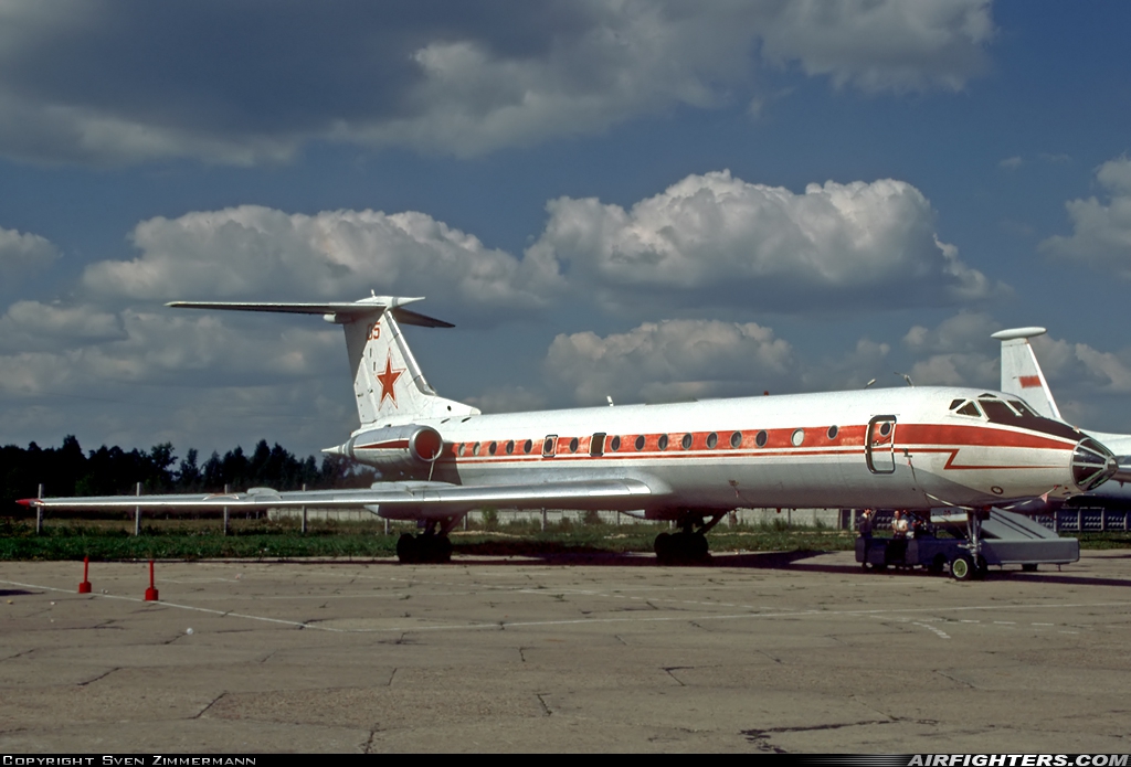 Russia - Air Force Tupolev Tu-134AK  at Kubinka (UUMB), Russia