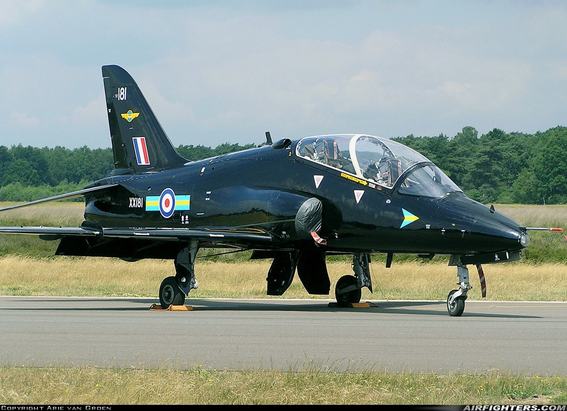UK - Air Force British Aerospace Hawk T.1W XX181 at Kleine Brogel (EBBL), Belgium