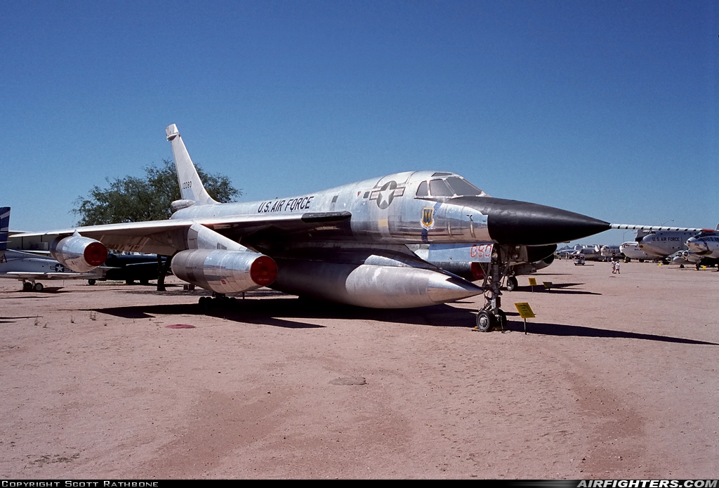 USA - Air Force Convair B-58A Hustler 61-2080 at Tucson - Pima Air and Space Museum, USA