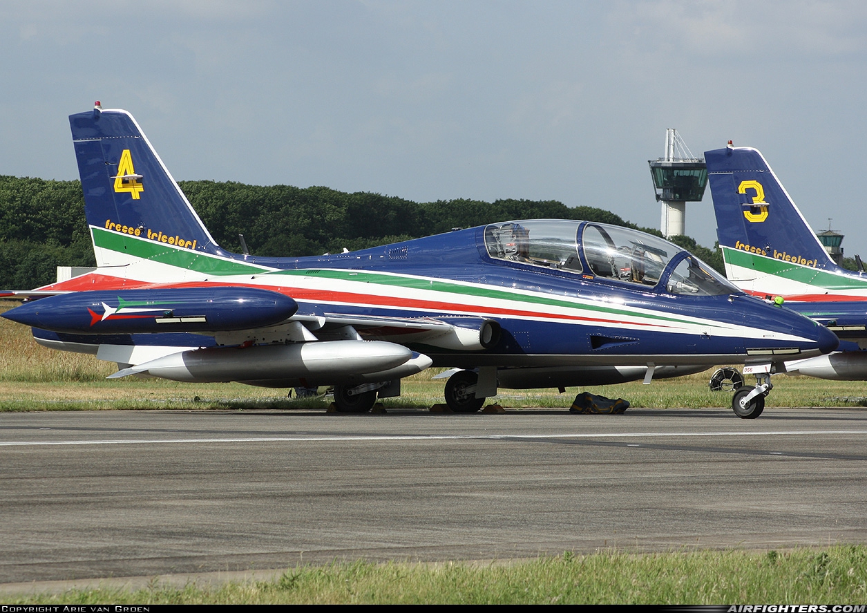 Italy - Air Force Aermacchi MB-339PAN MM55055 at Uden - Volkel (UDE / EHVK), Netherlands