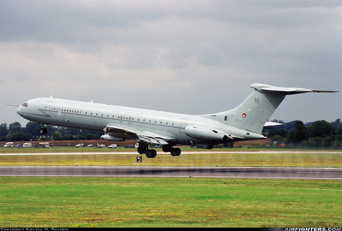 UK - Air Force Vickers 1154 VC-10 K4 ZD240 at Fairford (FFD / EGVA), UK
