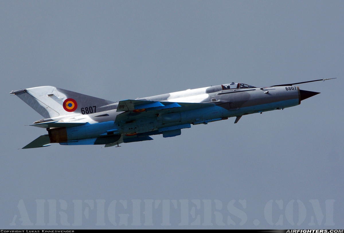 Romania - Air Force Mikoyan-Gurevich MiG-21MF-75 Lancer C 6807 at Radom - Sadkow (EPRA), Poland