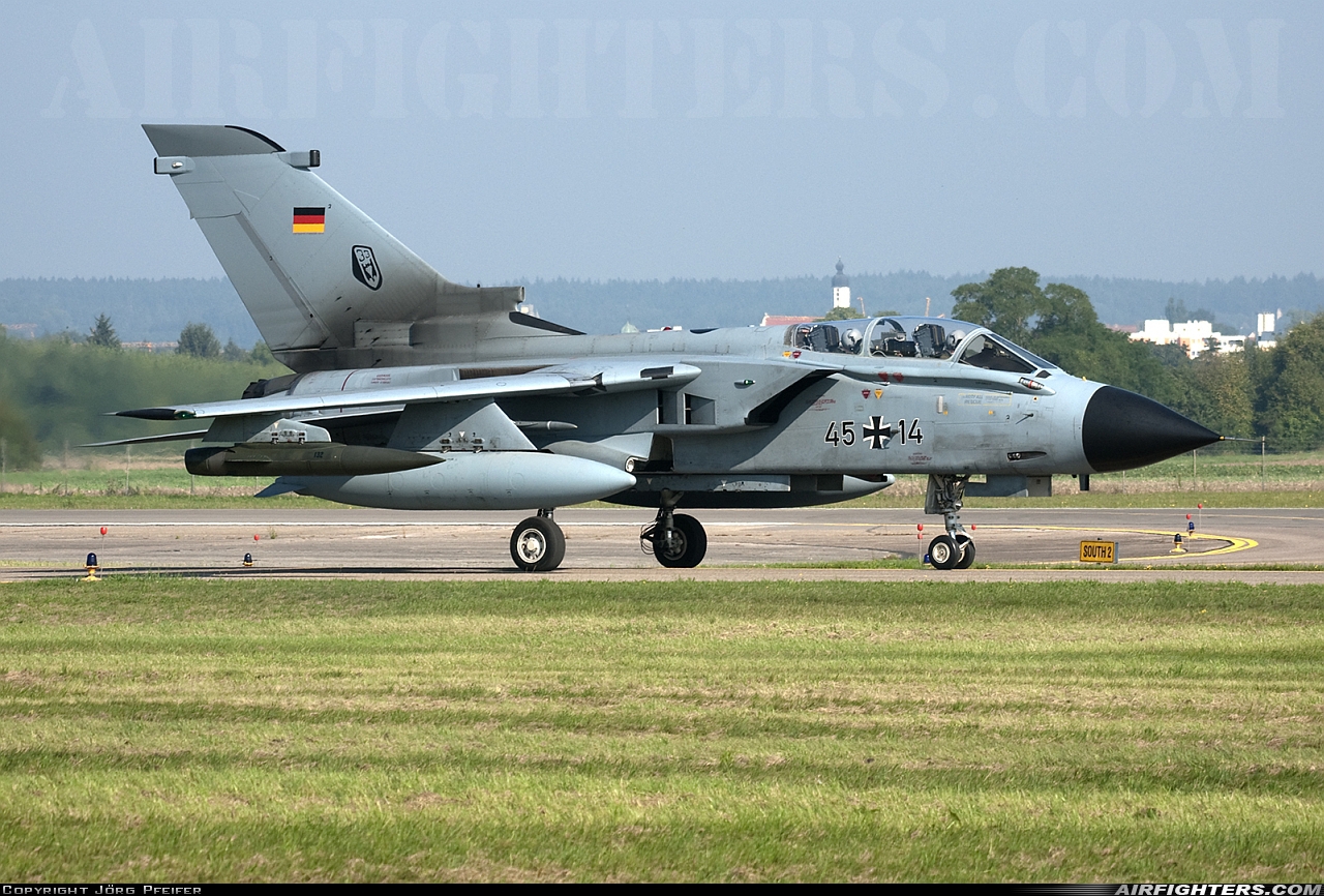 Germany - Air Force Panavia Tornado IDS(T) 45+14 at Neuburg - Zell (ETSN), Germany