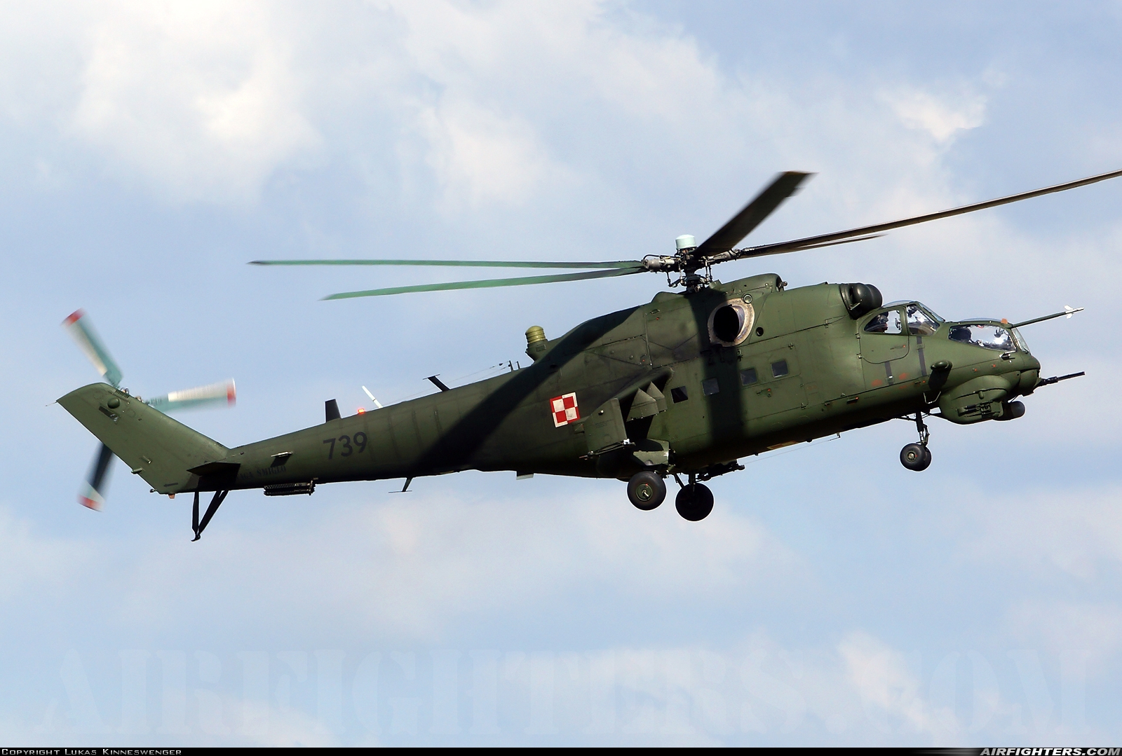 Poland - Army Mil Mi-35 (Mi-24V) 739 at Radom - Sadkow (EPRA), Poland