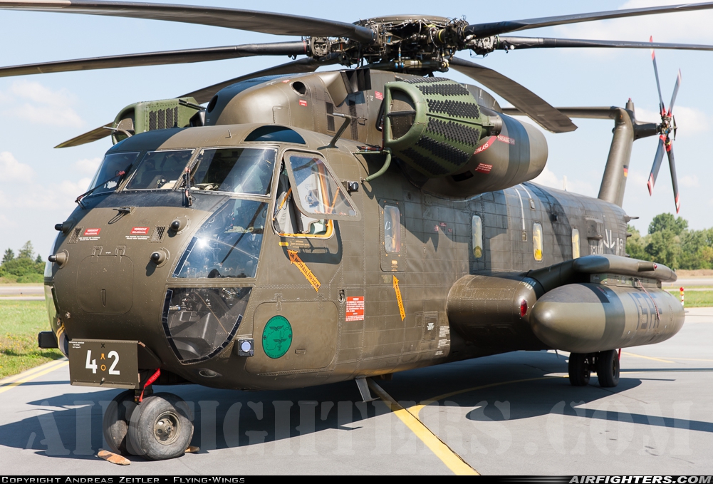 Germany - Air Force Sikorsky CH-53GS (S-65) 84+42 at Neuburg - Zell (ETSN), Germany