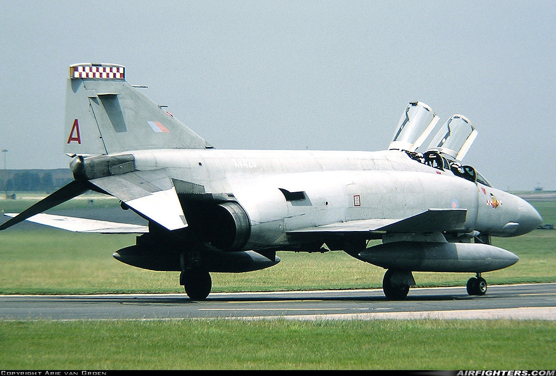 UK - Air Force McDonnell Douglas Phantom FGR2 (F-4M) XV425 at Waddington (WTN / EGXW), UK