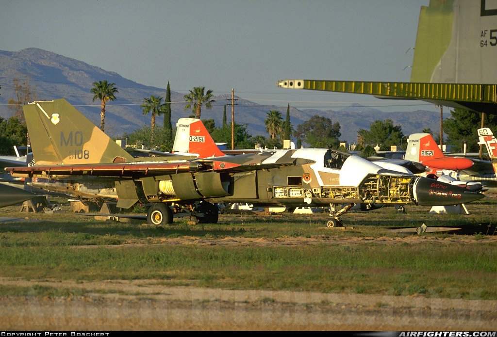 USA - Air Force General Dynamics F-111A Aardvark 67-0108 at Tucson - Davis-Monthan AFB (DMA / KDMA), USA