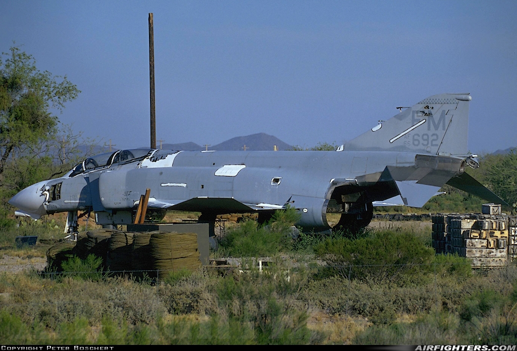 USA - Air Force McDonnell Douglas F-4D Phantom II 66-7692 at Tucson - Davis-Monthan AFB (DMA / KDMA), USA