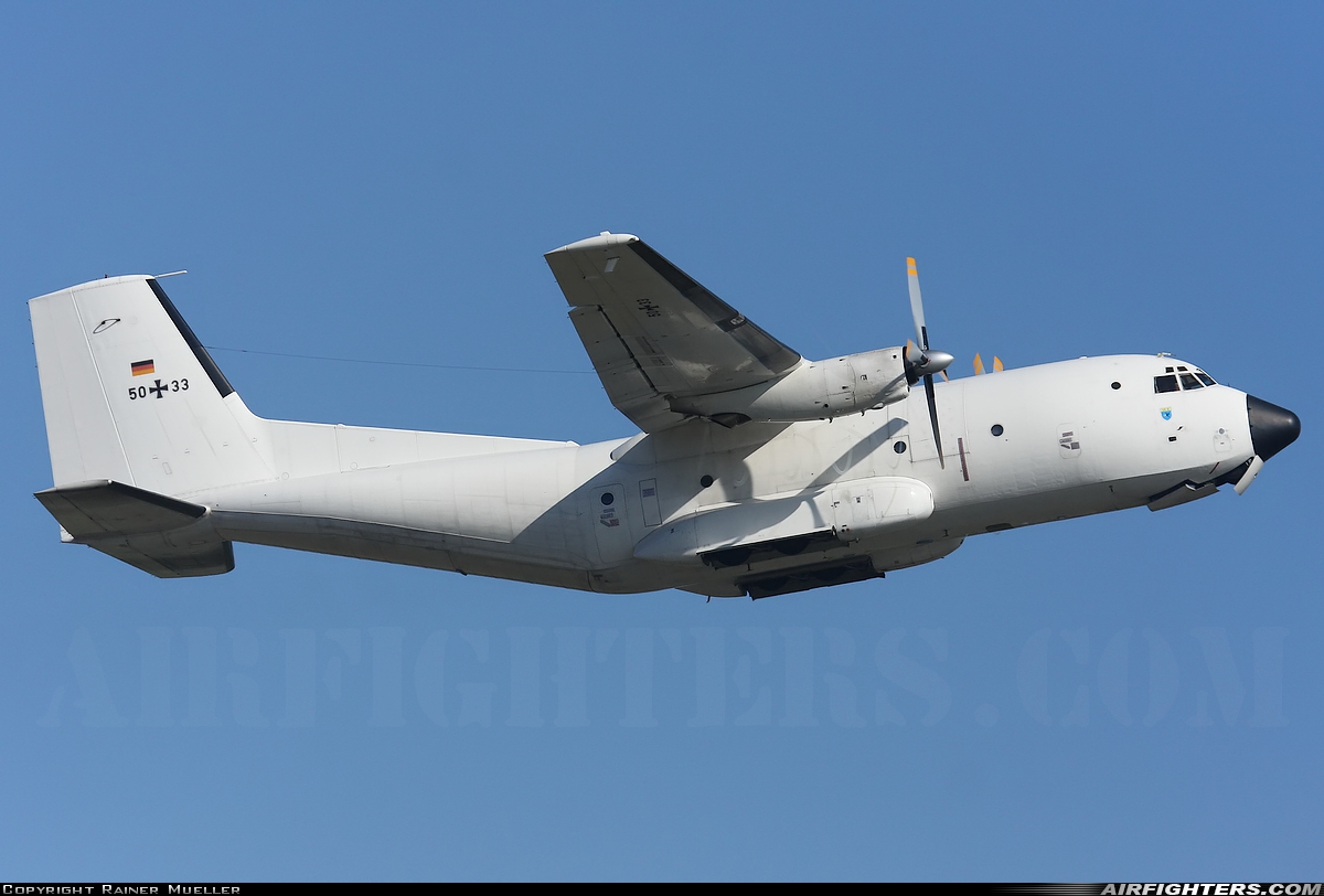 Germany - Air Force Transport Allianz C-160D 50+33 at Rostock - Laage (RLG / ETNL), Germany