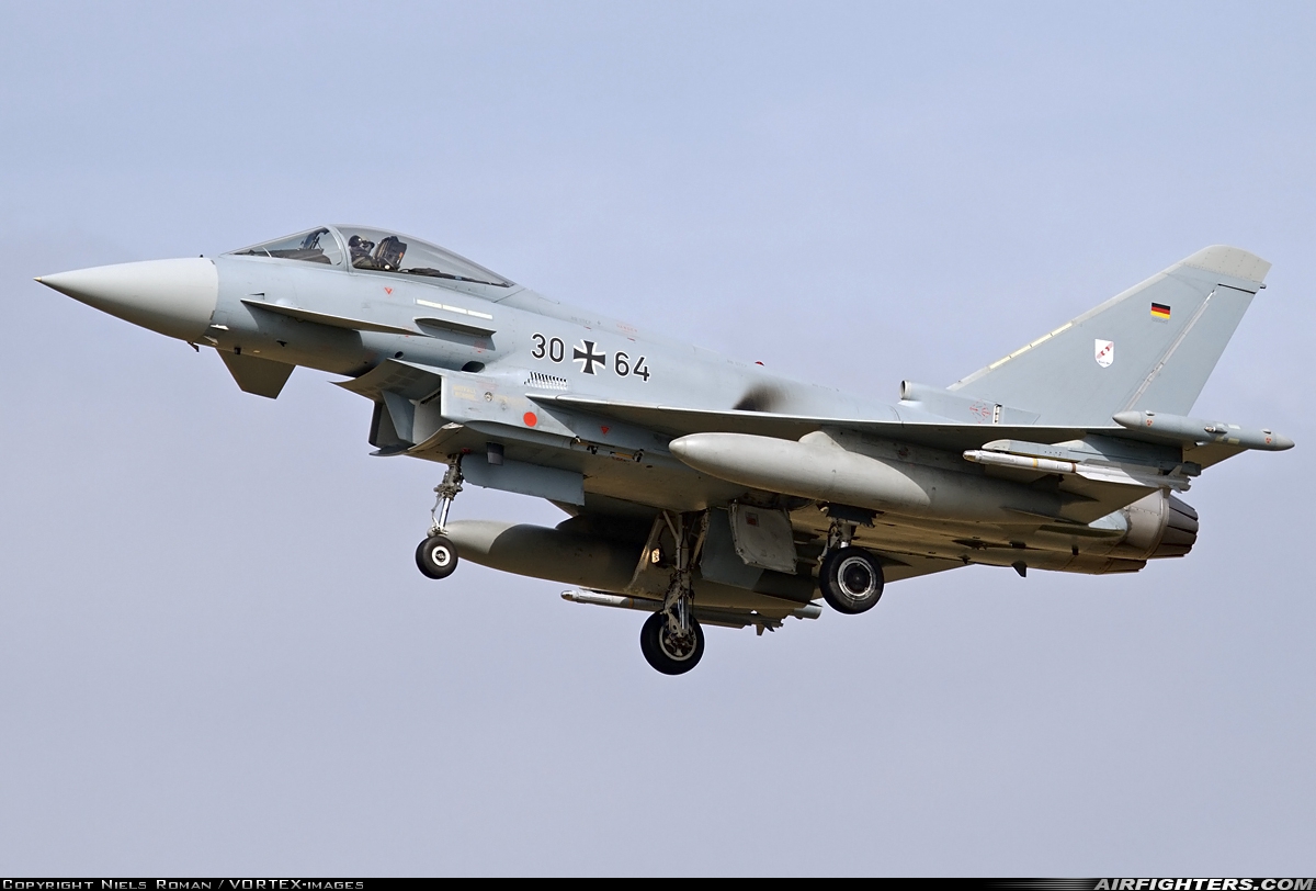 Germany - Air Force Eurofighter EF-2000 Typhoon S 30+64 at Norvenich (ETNN), Germany