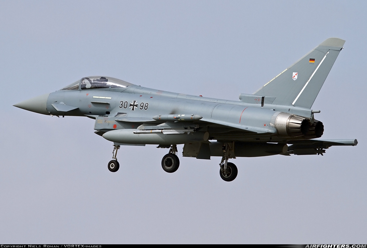 Germany - Air Force Eurofighter EF-2000 Typhoon S 30+98 at Norvenich (ETNN), Germany