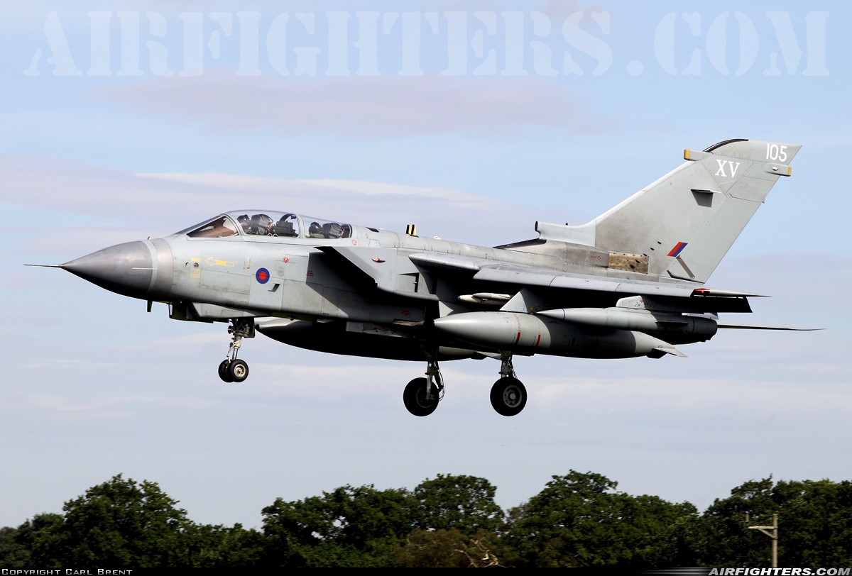 UK - Air Force Panavia Tornado GR4(T) ZD842 at Coningsby (EGXC), UK