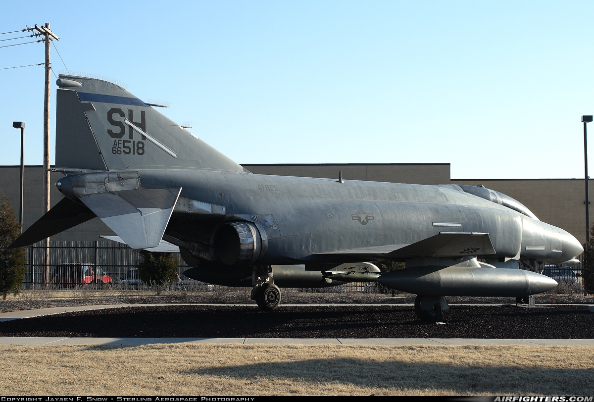 USA - Air Force McDonnell Douglas F-4D Phantom II 66-7518 at Midwest City - Tinker AFB (TIK / KTIK), USA