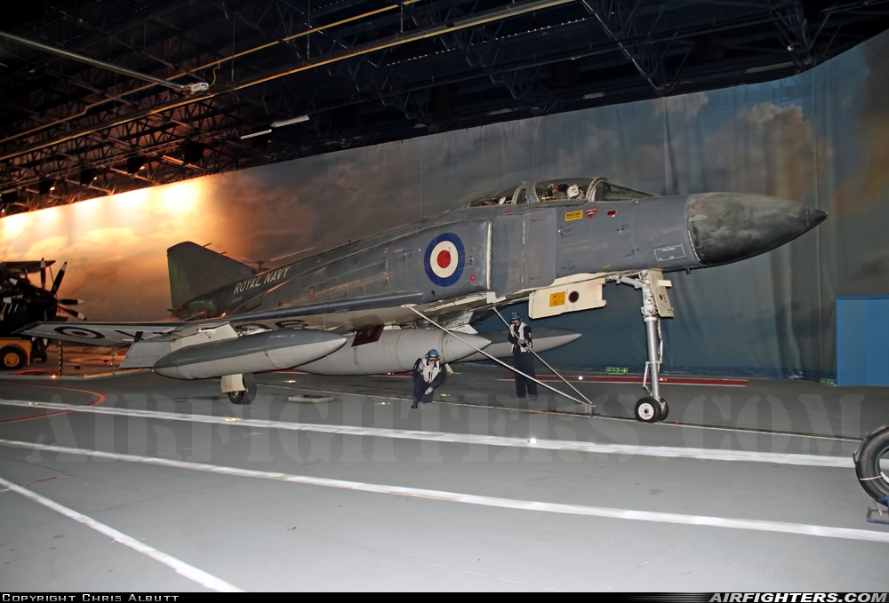 UK - Navy McDonnell Douglas Phantom FG1 (F-4K) XT596 at Yeovilton (YEO / EGDY), UK