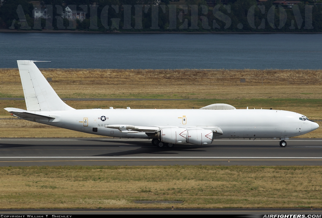 USA - Navy Boeing E-6A Mercury (707-300) 164408 at Portland - Int. (PDX / KPDX), USA