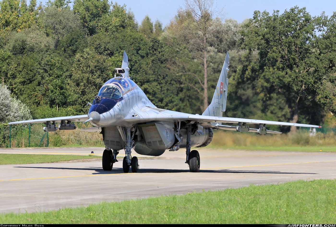 Slovakia - Air Force Mikoyan-Gurevich MiG-29UB (9.51) 1303 at Hradec Kralove (LKHK), Czech Republic