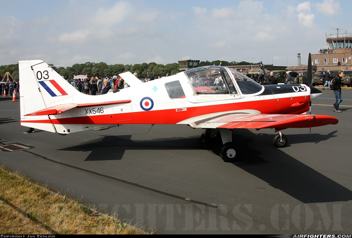 Private Scottish Aviation Bulldog T1 G-WINI at Leuchars (St. Andrews) (ADX / EGQL), UK