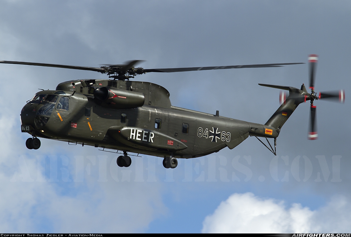 Germany - Army Sikorsky CH-53G (S-65) 84+63 at Lechfeld (ETSL), Germany