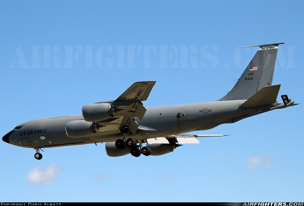 USA - Air Force Boeing KC-135R Stratotanker (717-100) 59-1446 at Mildenhall (MHZ / GXH / EGUN), UK