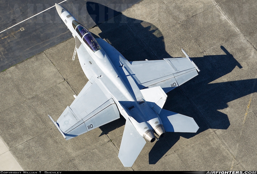 USA - Navy Boeing F/A-18F Super Hornet 166851 at Seattle - Boeing Field / King County Int. (BFI / KBFI), USA