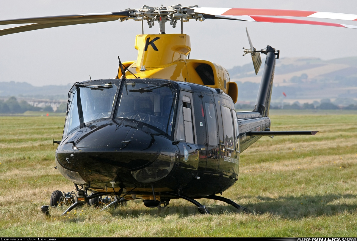 UK - Air Force Bell 412EP Griffin HT1 ZJ708 at Leuchars (St. Andrews) (ADX / EGQL), UK