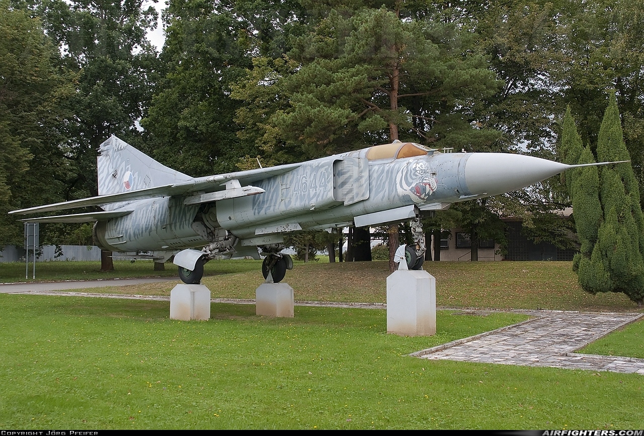 Czech Republic - Air Force Mikoyan-Gurevich MiG-23ML 4644 at Ceske Budejovice (LKSC), Czech Republic