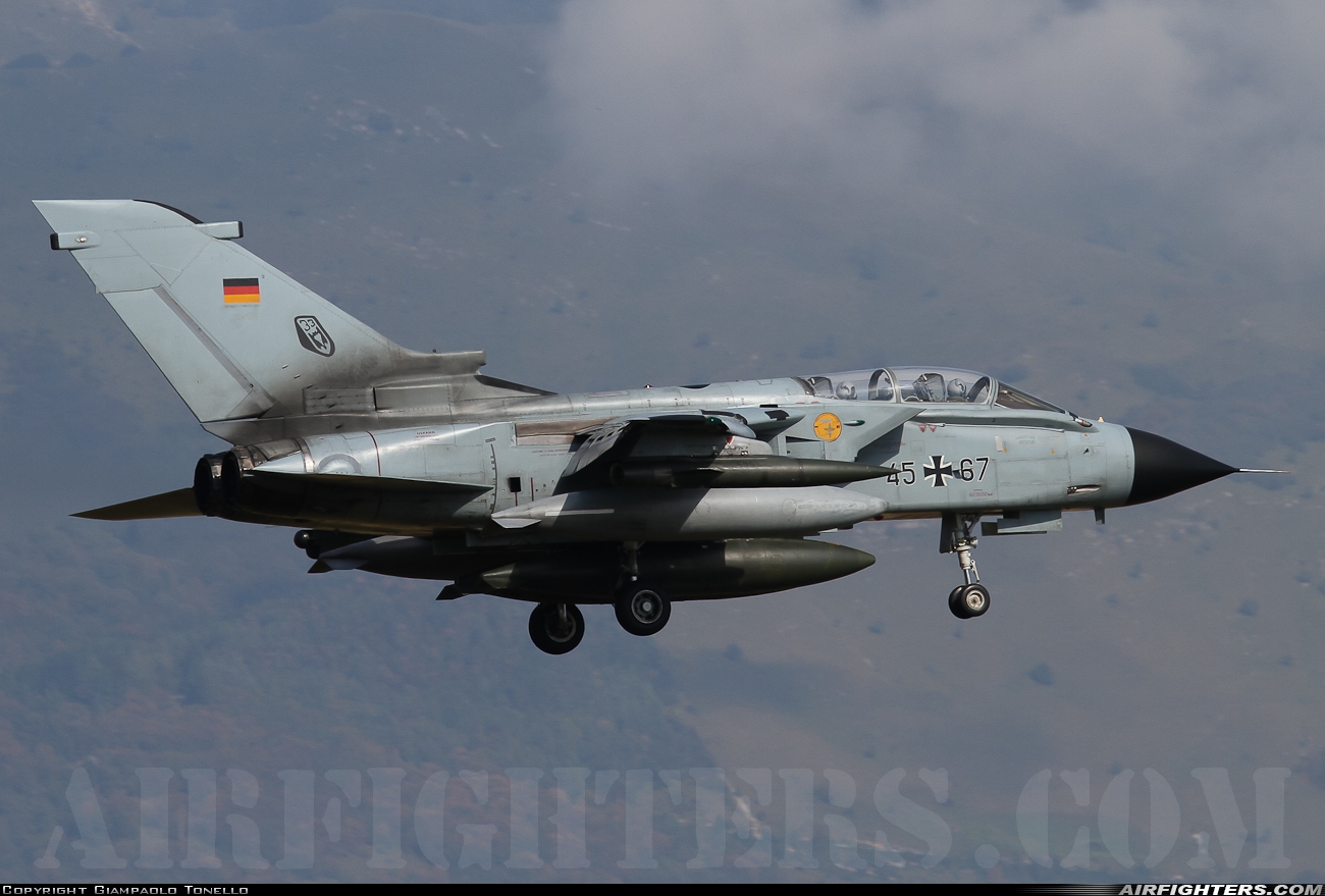 Germany - Air Force Panavia Tornado IDS 45+67 at Aviano (- Pagliano e Gori) (AVB / LIPA), Italy