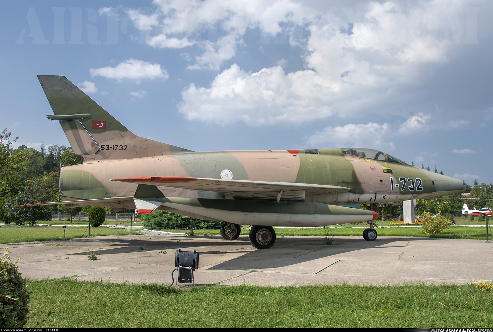 Türkiye - Air Force North American F-100C Super Sabre 53-1732 at Off-Airport - Eskisehir Aviation Museum, Türkiye