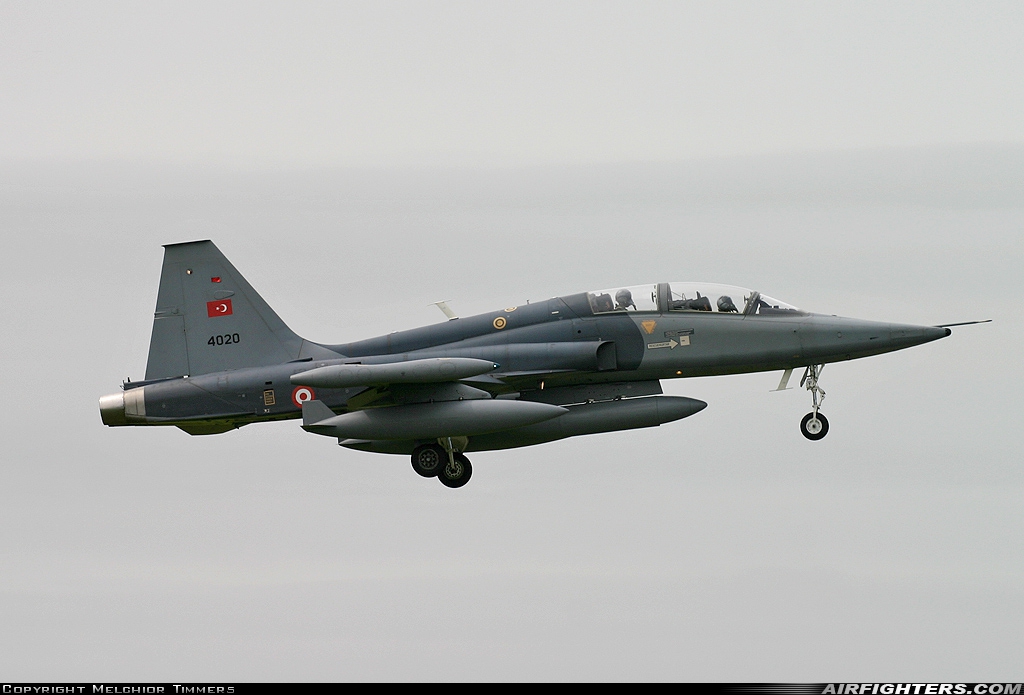 Türkiye - Air Force Canadair NF-5B-2000 (CL-226) 71-4020 at Leeuwarden (LWR / EHLW), Netherlands