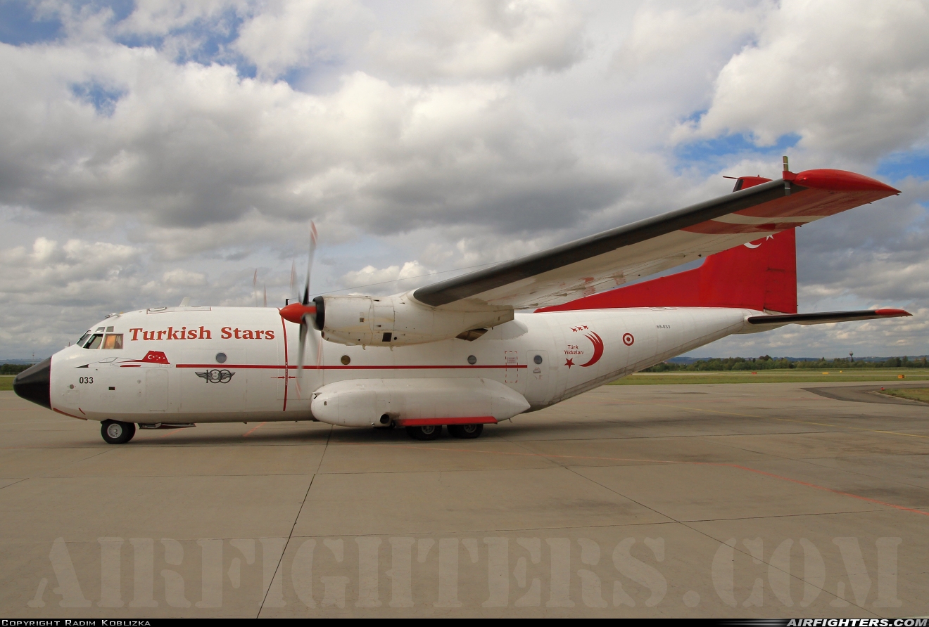Türkiye - Air Force Transport Allianz C-160D 69-033 at Ostrava - Mosnov (OSR / LKMT), Czech Republic