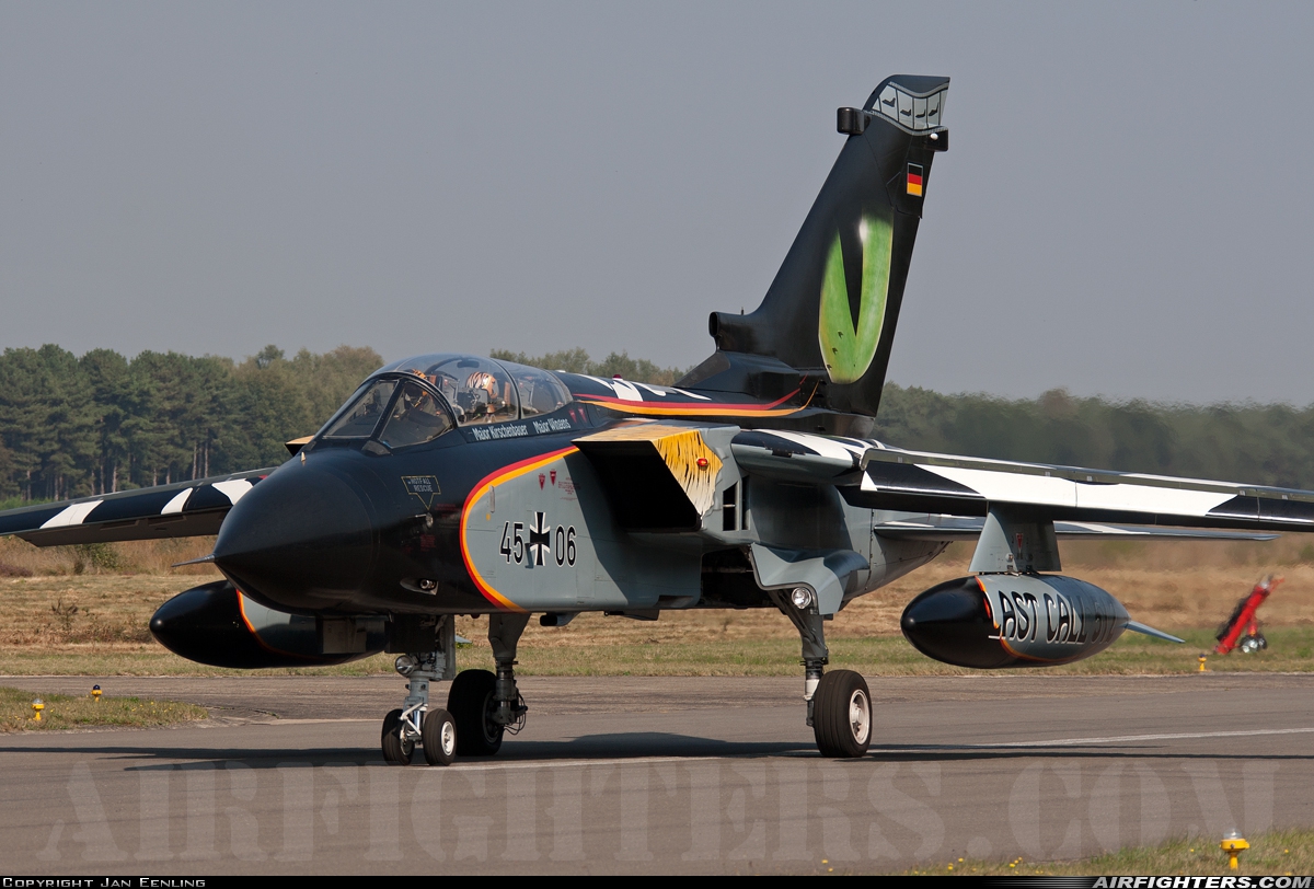 Germany - Air Force Panavia Tornado IDS 45+06 at Kleine Brogel (EBBL), Belgium