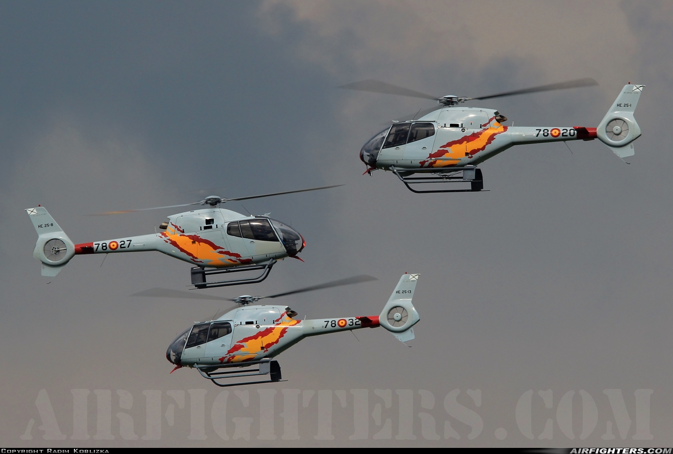 Spain - Air Force Eurocopter EC-120B Colibri HE.25-1 at Ostrava - Mosnov (OSR / LKMT), Czech Republic