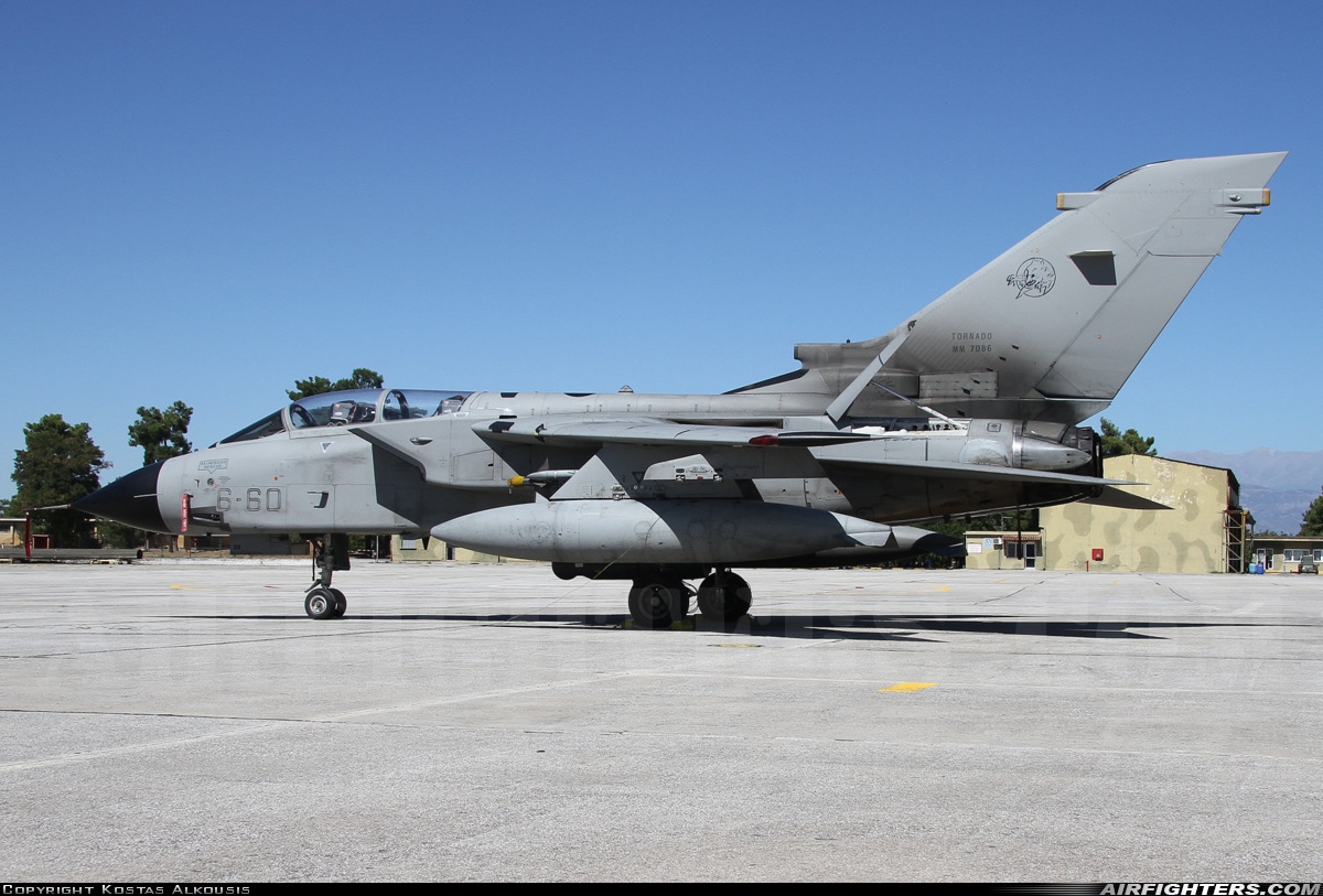 Italy - Air Force Panavia Tornado IDS MM7086 at Larissa (LRA / LGLR), Greece
