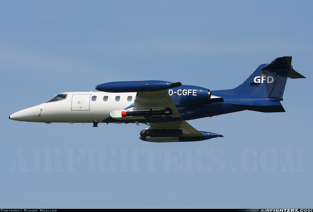 Company Owned - GFD Learjet UC-36A D-CGFE at Wittmundhafen (Wittmund) (ETNT), Germany