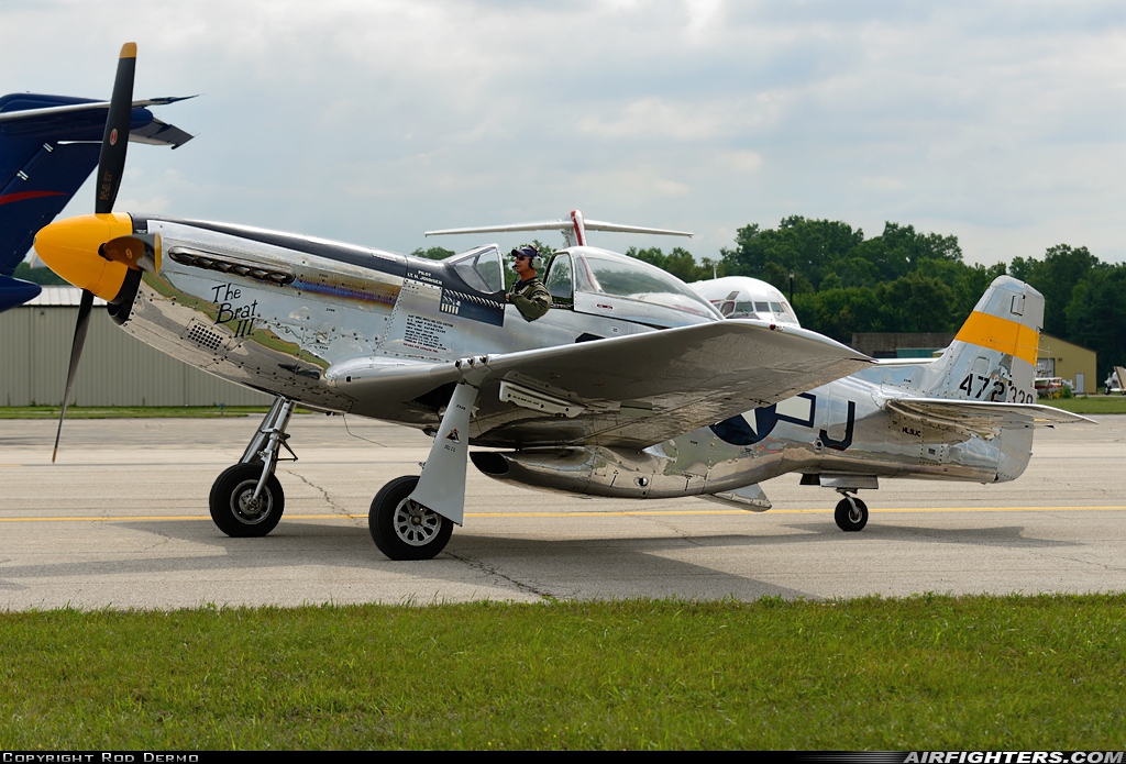 Private North American P-51D Mustang NL51JC at Detroit - Willow Run (YIP / KYIP), USA