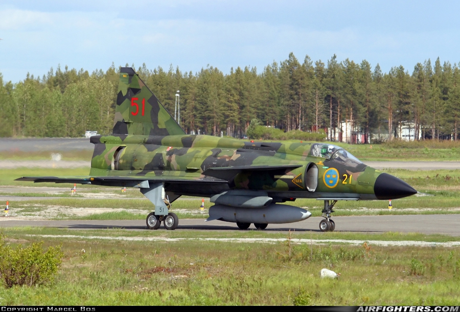 Sweden - Air Force Saab AJSH37 Viggen 37901 at Lulea - Kallax (LLA / ESPA), Sweden