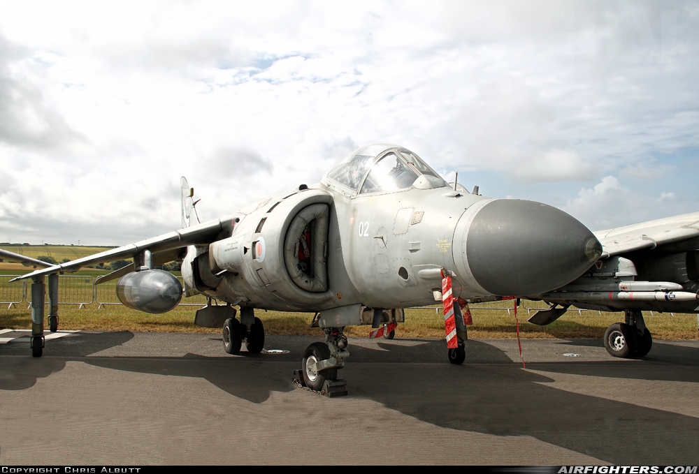 UK - Navy British Aerospace Sea Harrier FA.2 ZH802 at Culdrose (EGDR), UK