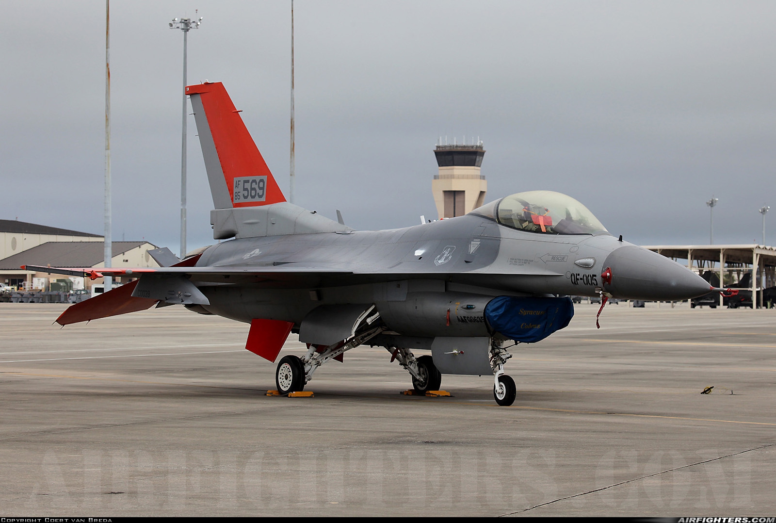 USA - Air Force General Dynamics QF-16C Fighting Falcon 85-1569 at Panama City - Tyndall AFB (PAM / KPAM), USA