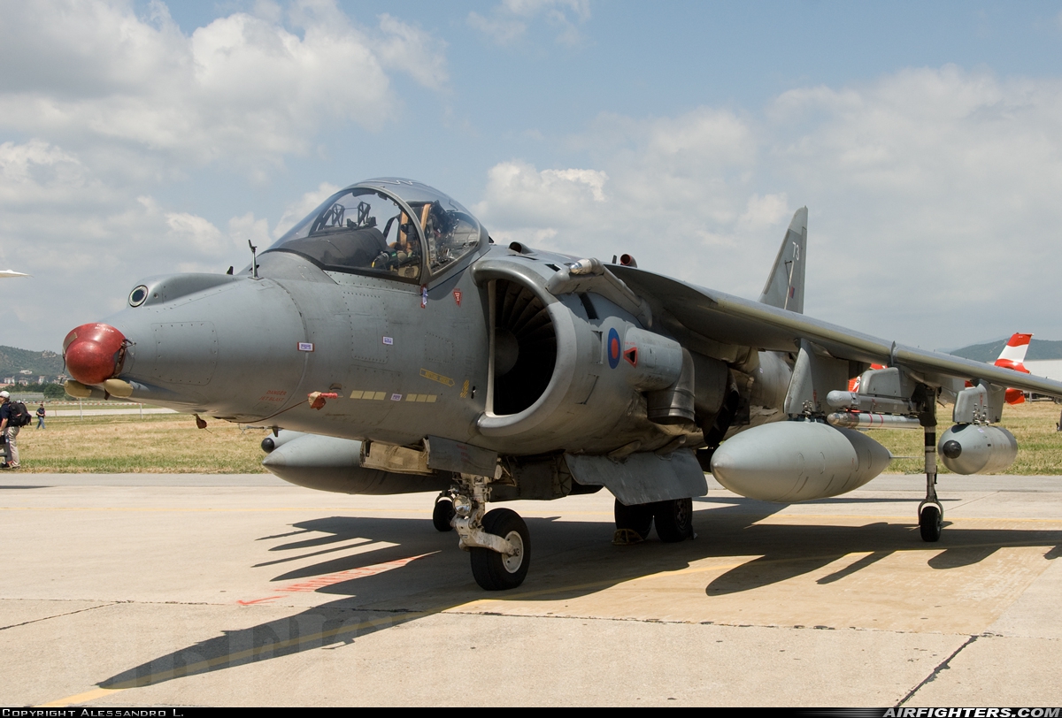 UK - Navy British Aerospace Harrier GR.9 ZG502 at Hyeres (TLN / LFTH), France