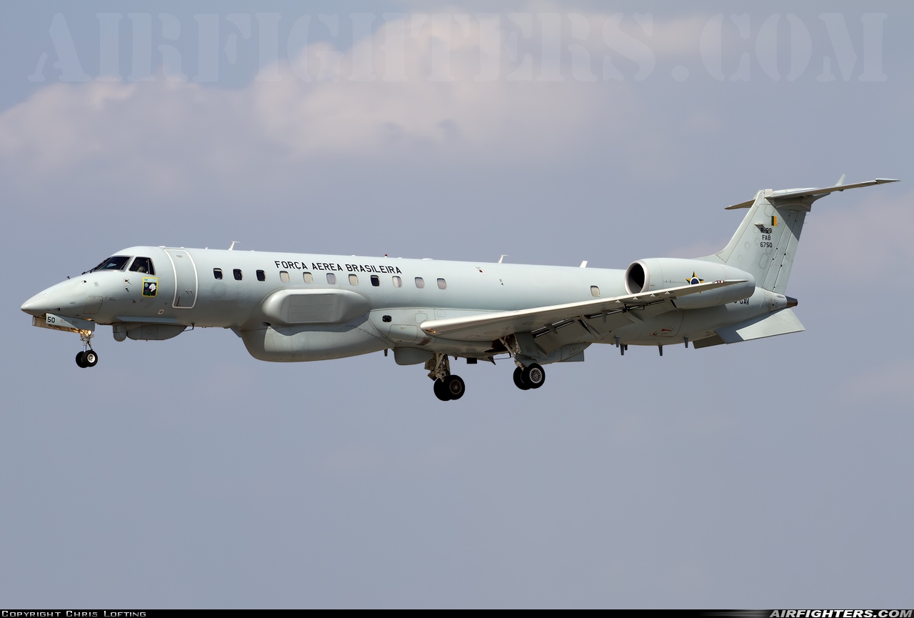 Brazil - Air Force Embraer EMB-145RS (R-99B) 6750 at Fairford (FFD / EGVA), UK