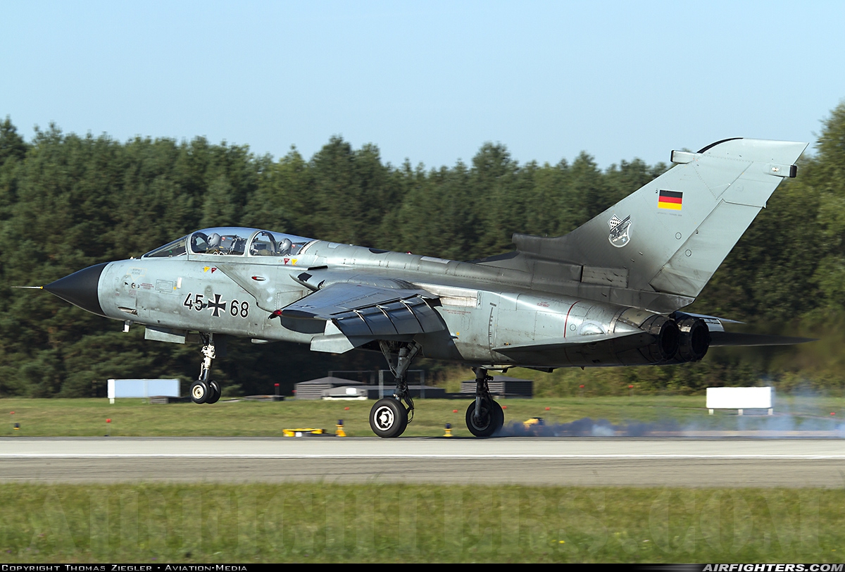 Germany - Navy Panavia Tornado IDS 45+68 at Lechfeld (ETSL), Germany