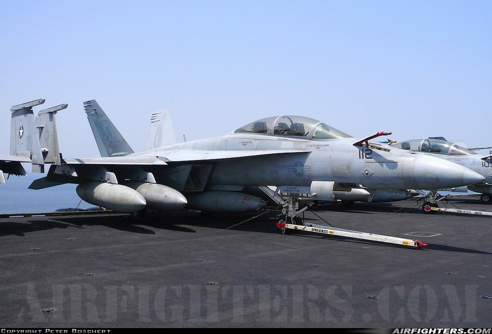 USA - Navy Boeing F/A-18F Super Hornet 166452 at Off-Airport - Arabian Sea, International Airspace