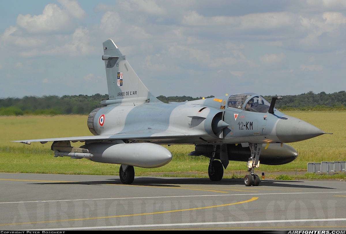 France - Air Force Dassault Mirage 2000C 95 at Florennes (EBFS), Belgium