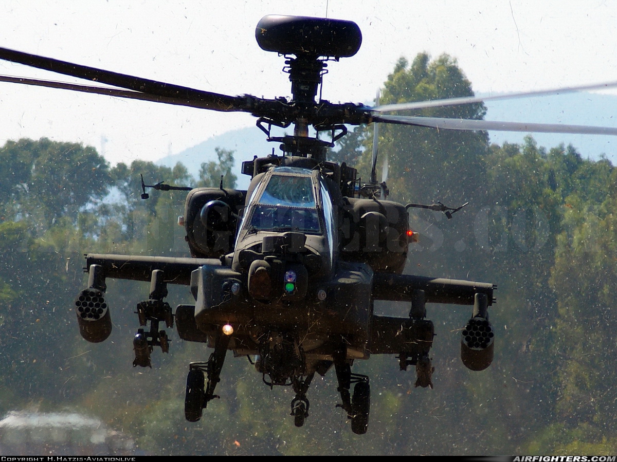 Greece - Army Boeing AH-64DHA Apache Longbow ES1024 at Dekelia - Tatoi (LGTT), Greece