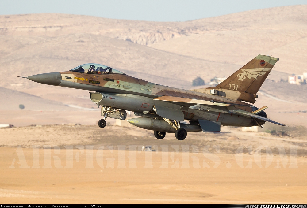 Israel - Air Force General Dynamics F-16A Fighting Falcon 131 at Nevatim (LLNV), Israel