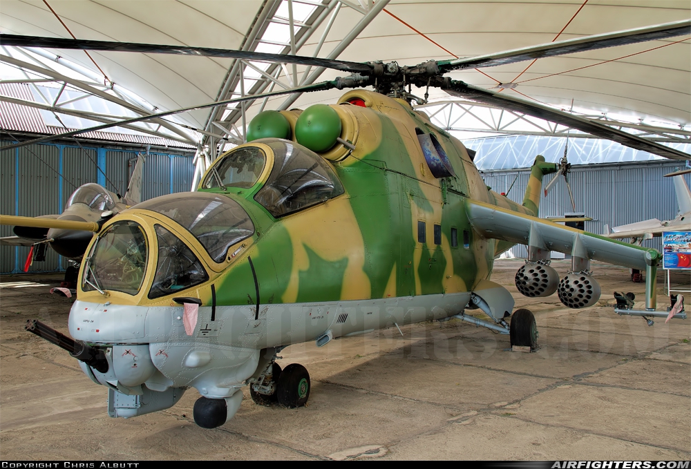 Kyrgyzstan - Air Force Mil Mi-24D 115299 at Kosice (KSC / LZKZ), Slovakia