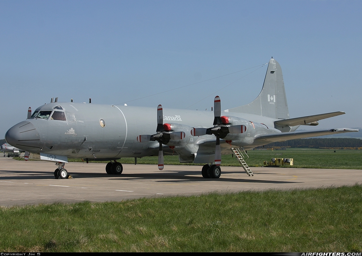 Canada - Air Force Lockheed CP-140 Aurora 140102 at Kinloss (FSS / EGQK), UK